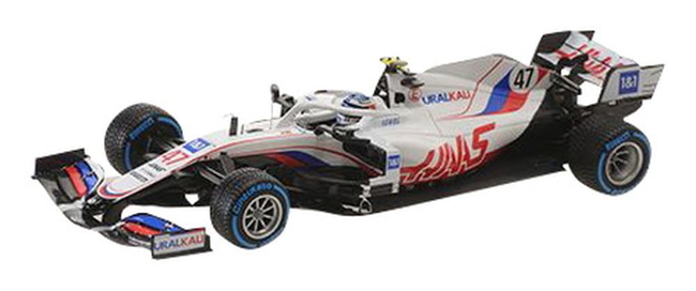 Amazon.com: Minichamps 417211347 1:43 Uralkali Haas F1 Team VF-21
